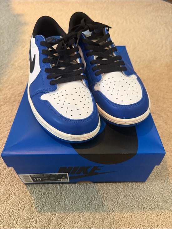 Nike Other - Nike Men’s Air Jordan 1 Retro Low OG - White/Blue/Black